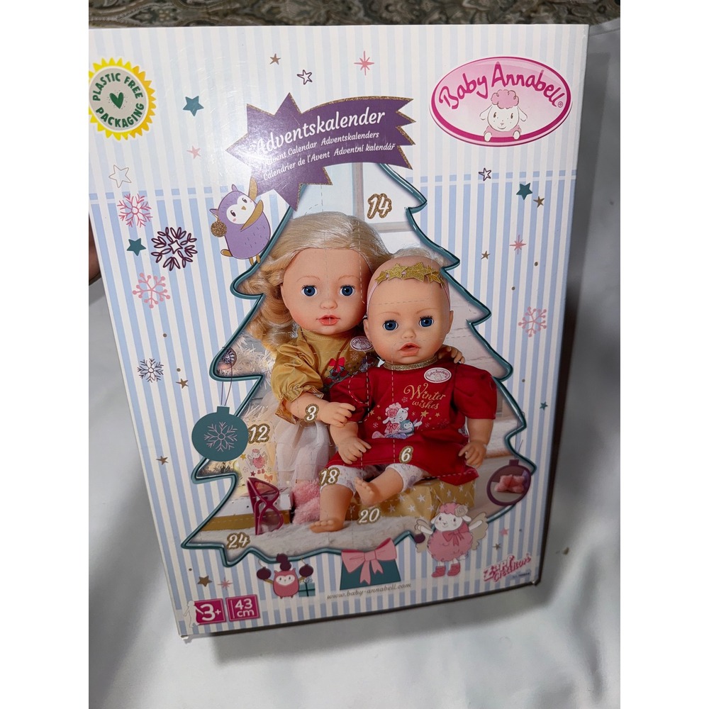 Baby Annabell Advent Calendar Winter Wishes 24+ Surprises Zapf Creation 709634